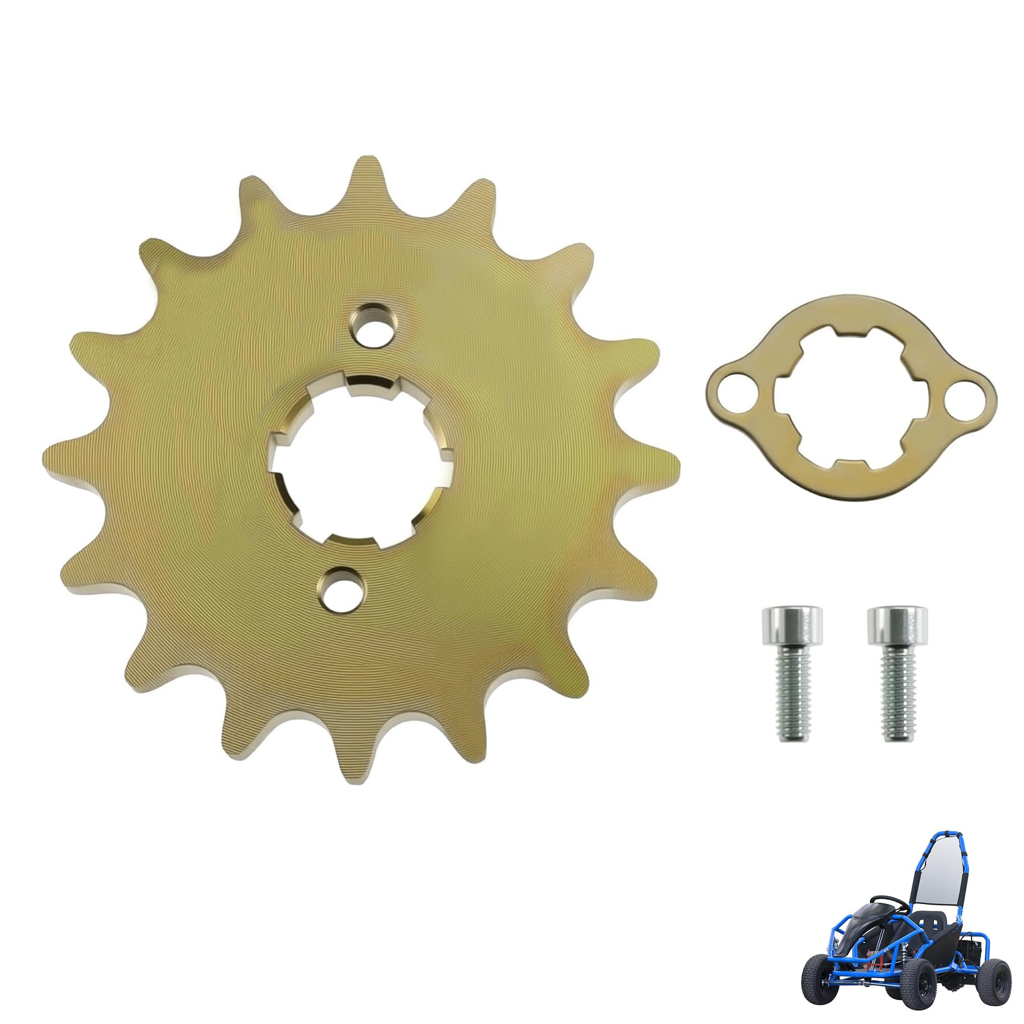 Amazon.com: JOYYANGFANG 16T 530 Chain Front Sprocket, 6 Spline for
